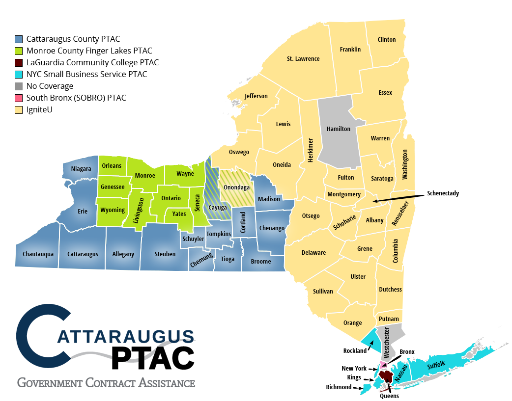 NYS Program Coverage Map